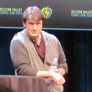Panel with actor Nathan Fillion